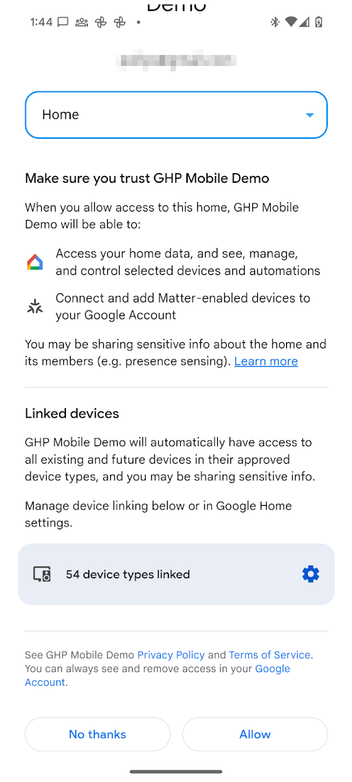 Sự đồng ý của OAuth – liên kết thiết bị 02