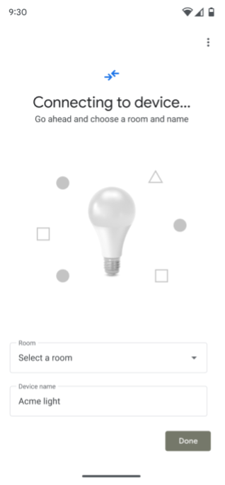 Puesta en marcha iniciada por la app (paso 5)