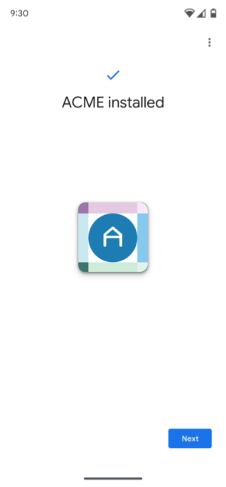 Provisioning dell'accoppiamento rapido (passaggio 7)