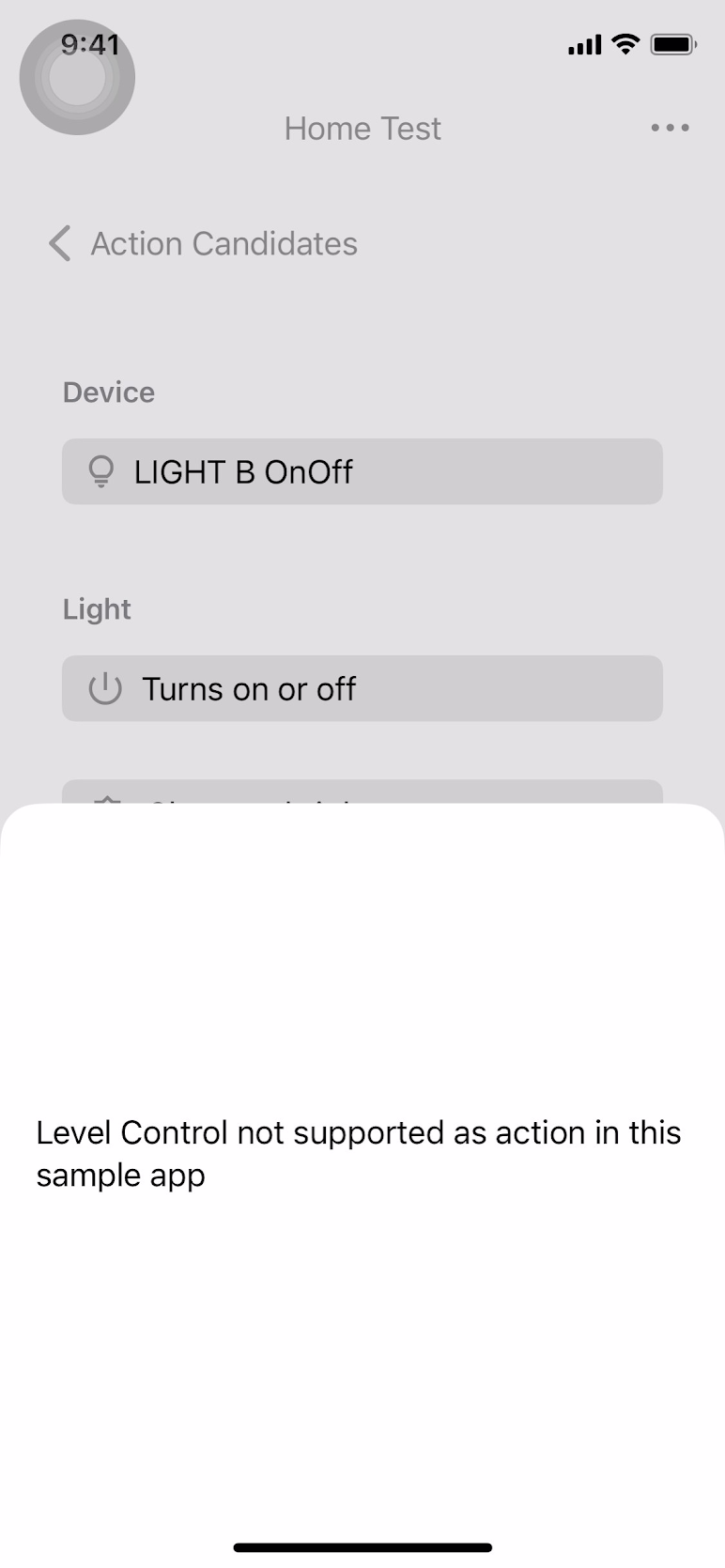 Encender o apagar luces