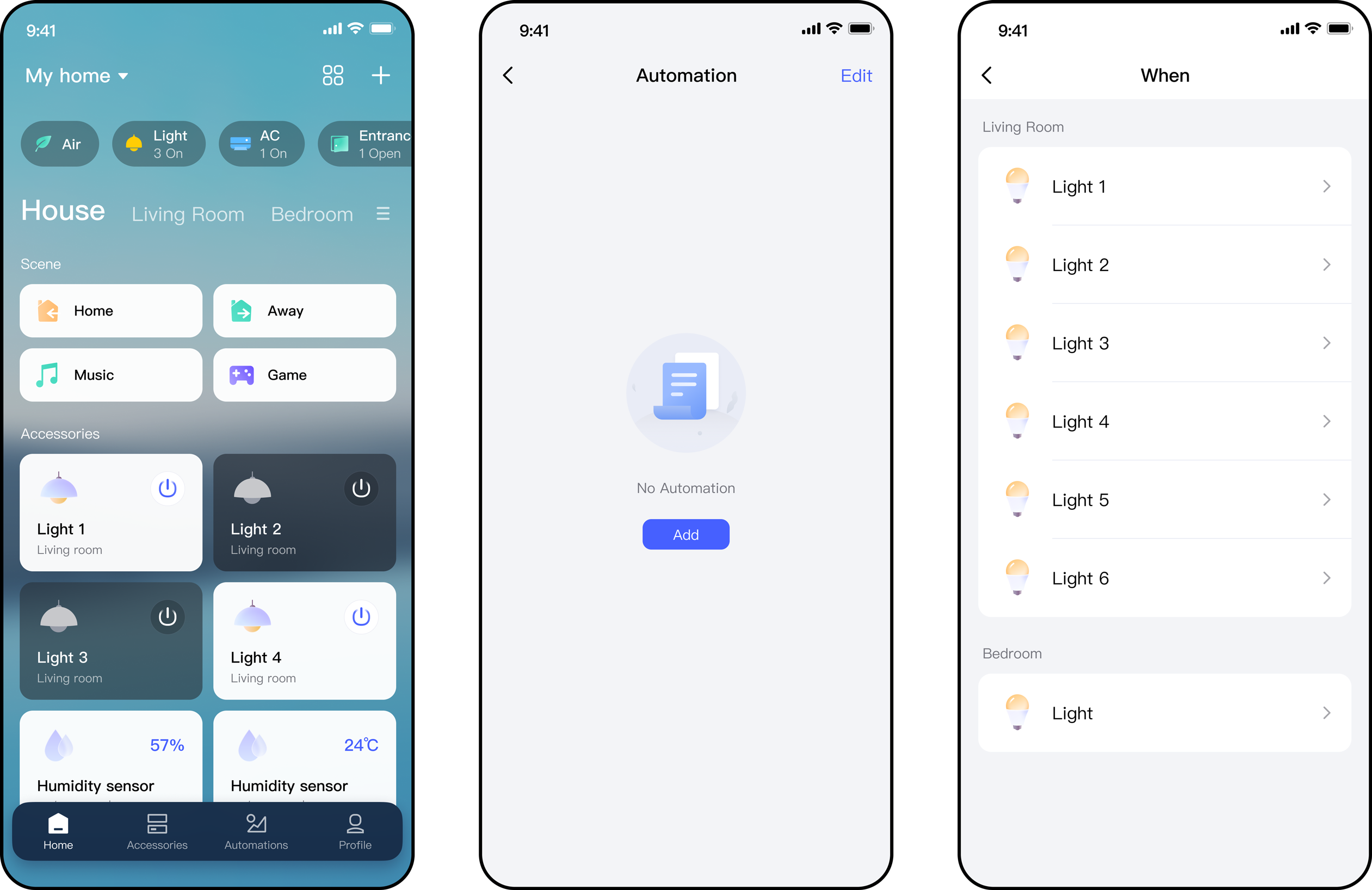 Funktion der mobilen Aqara App