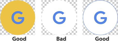 Imagem dos requisitos de ícones