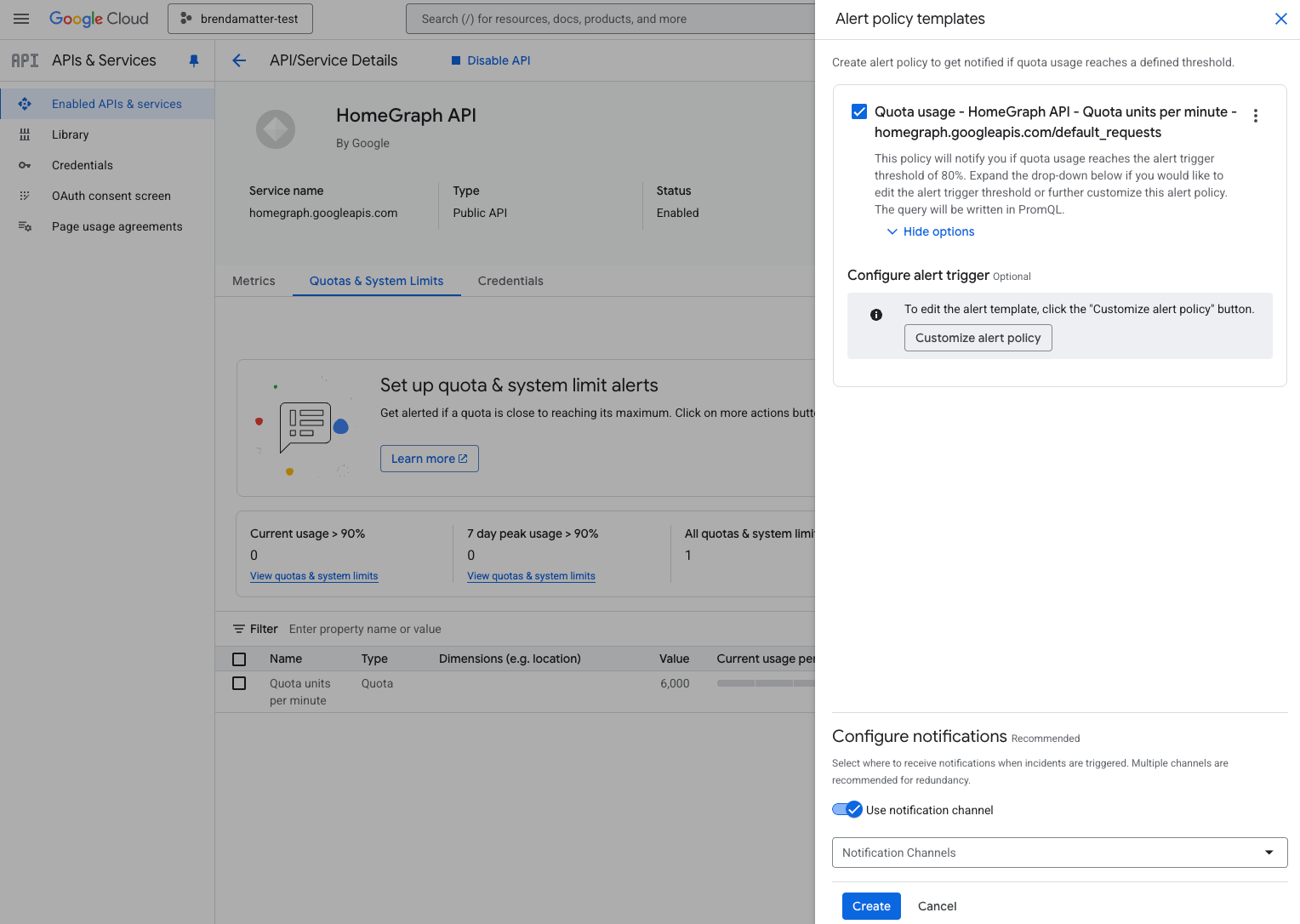 Método de notificación
