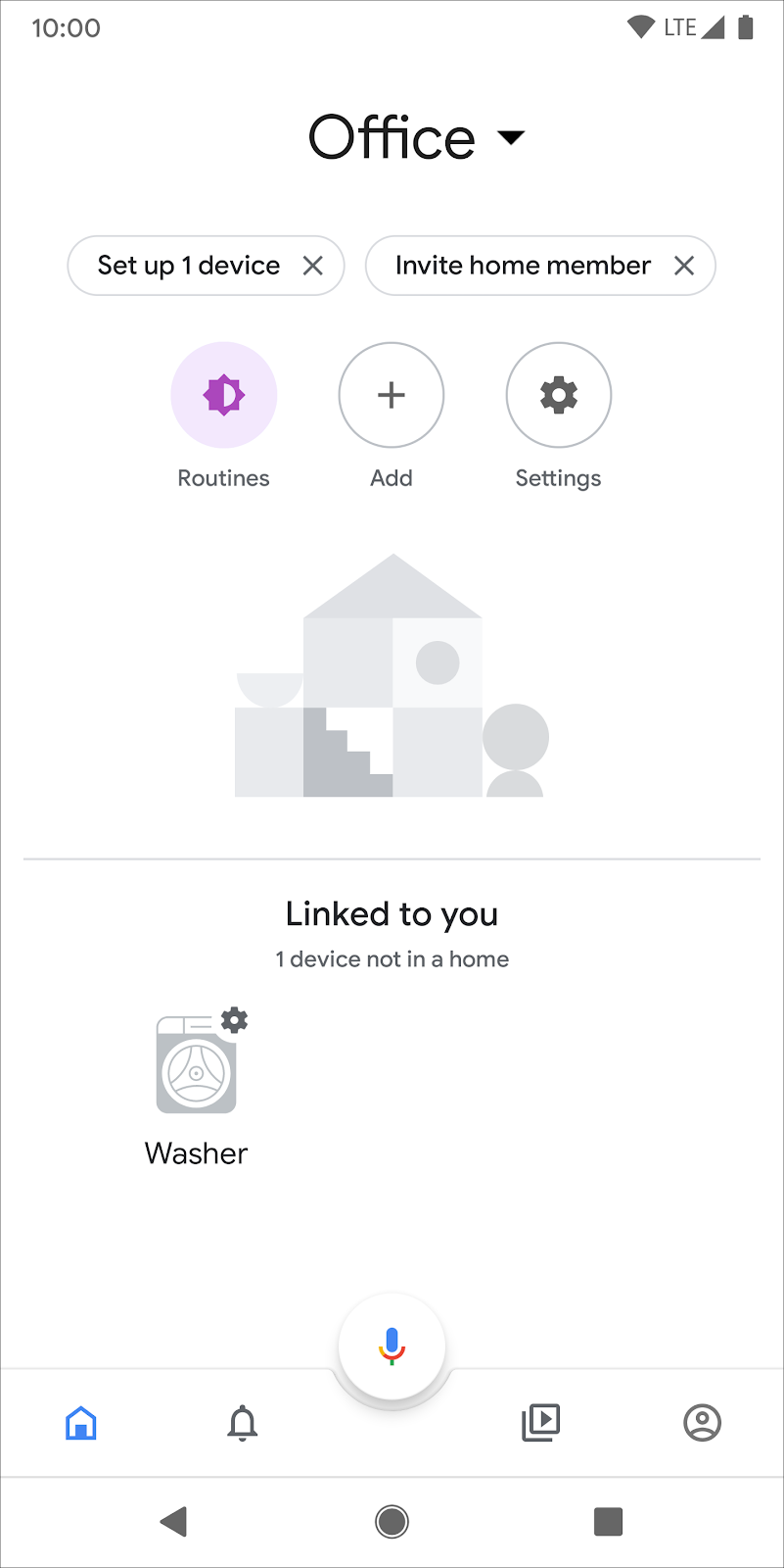 Connect google assistant store to google home