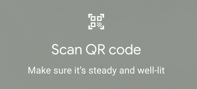 Scanner le code QR