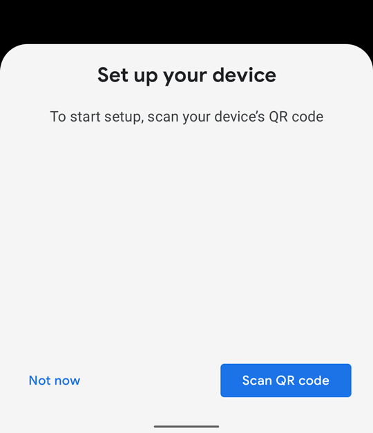 اعلان نیم‌صفحه‌ای اندروید
