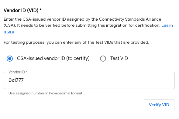 VID'yi doğrulama