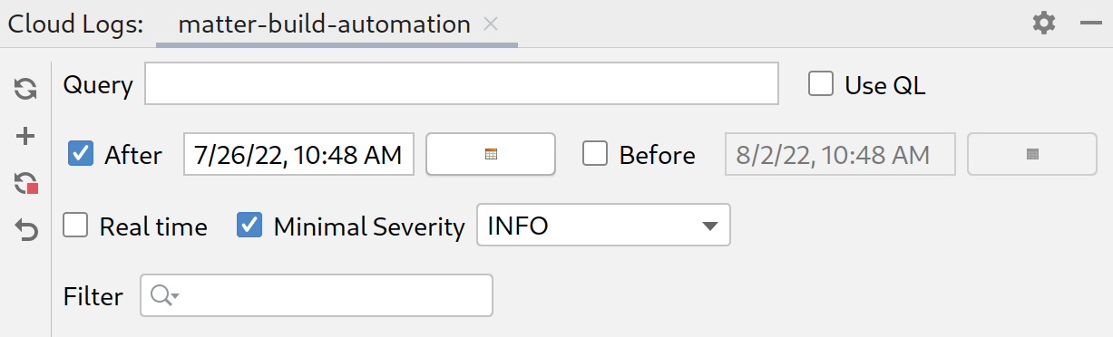 Chế độ xem Cloud Logging