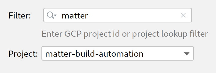 Select a Project