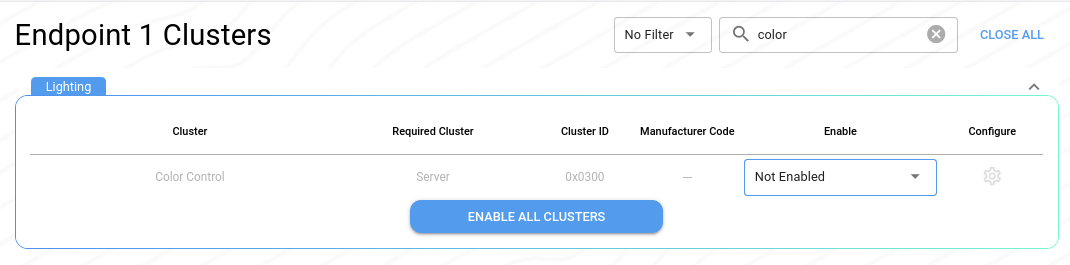 ZAP Disable Cluster