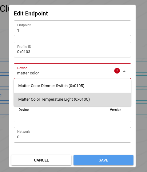 Dispositivo ZAP Select